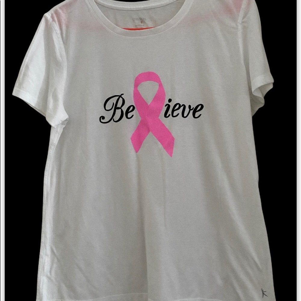 Pre owned like new Believe Danskin T shirt